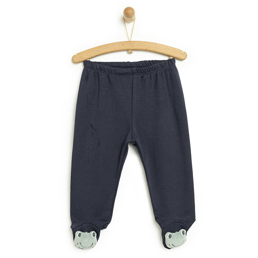 Unisex Yenidoğan Patikli Alt %100 Pamuk