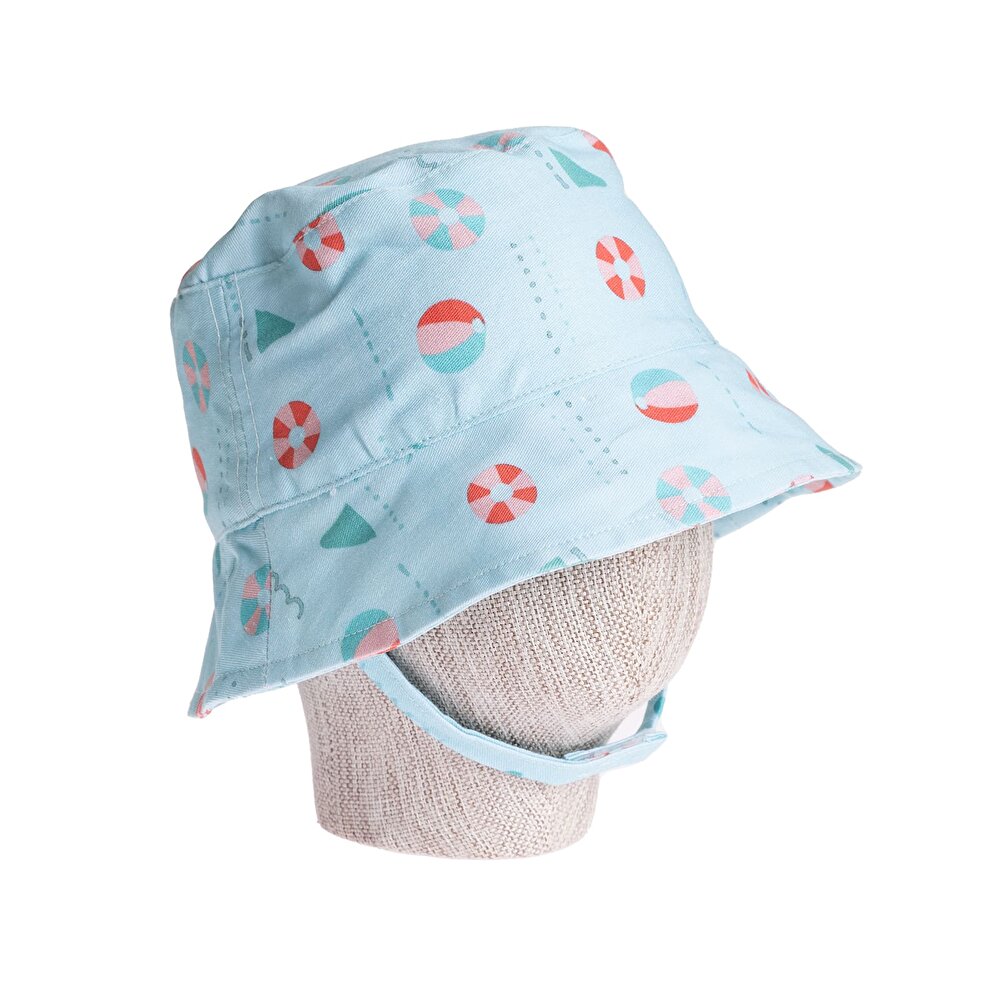 Desenli Bucket Erkek Şapka Erkek Bebek