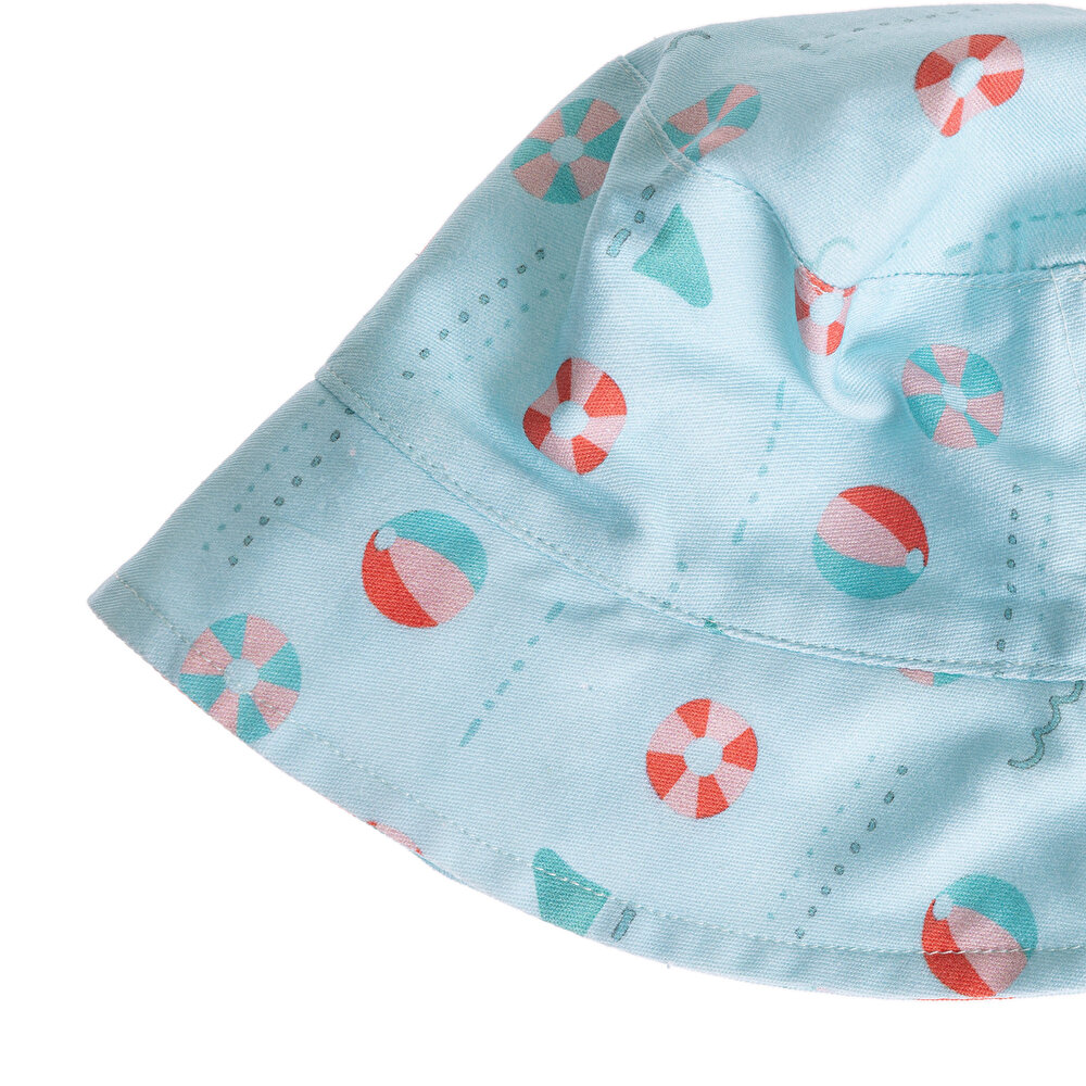 Desenli Bucket Erkek Şapka Erkek Bebek