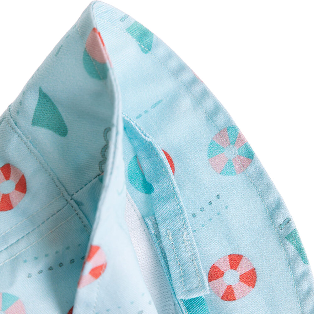 Desenli Bucket Erkek Şapka Erkek Bebek