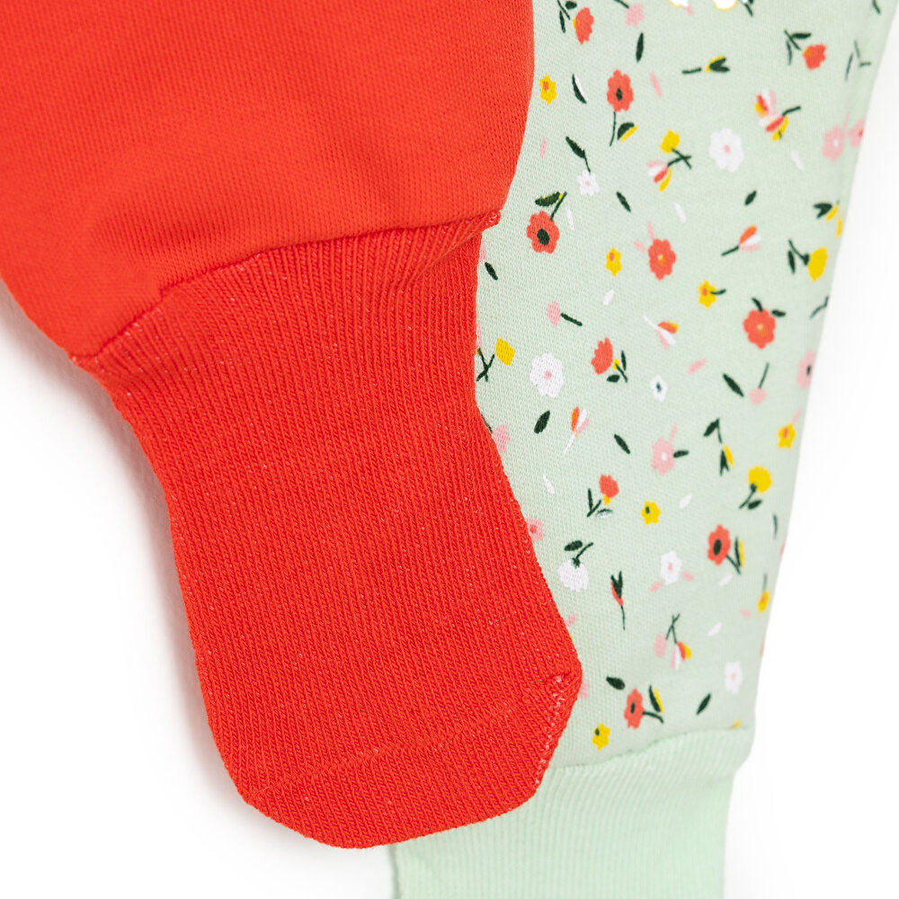 Kız 2li Çoraplı Pantolon metraj Kız Bebek