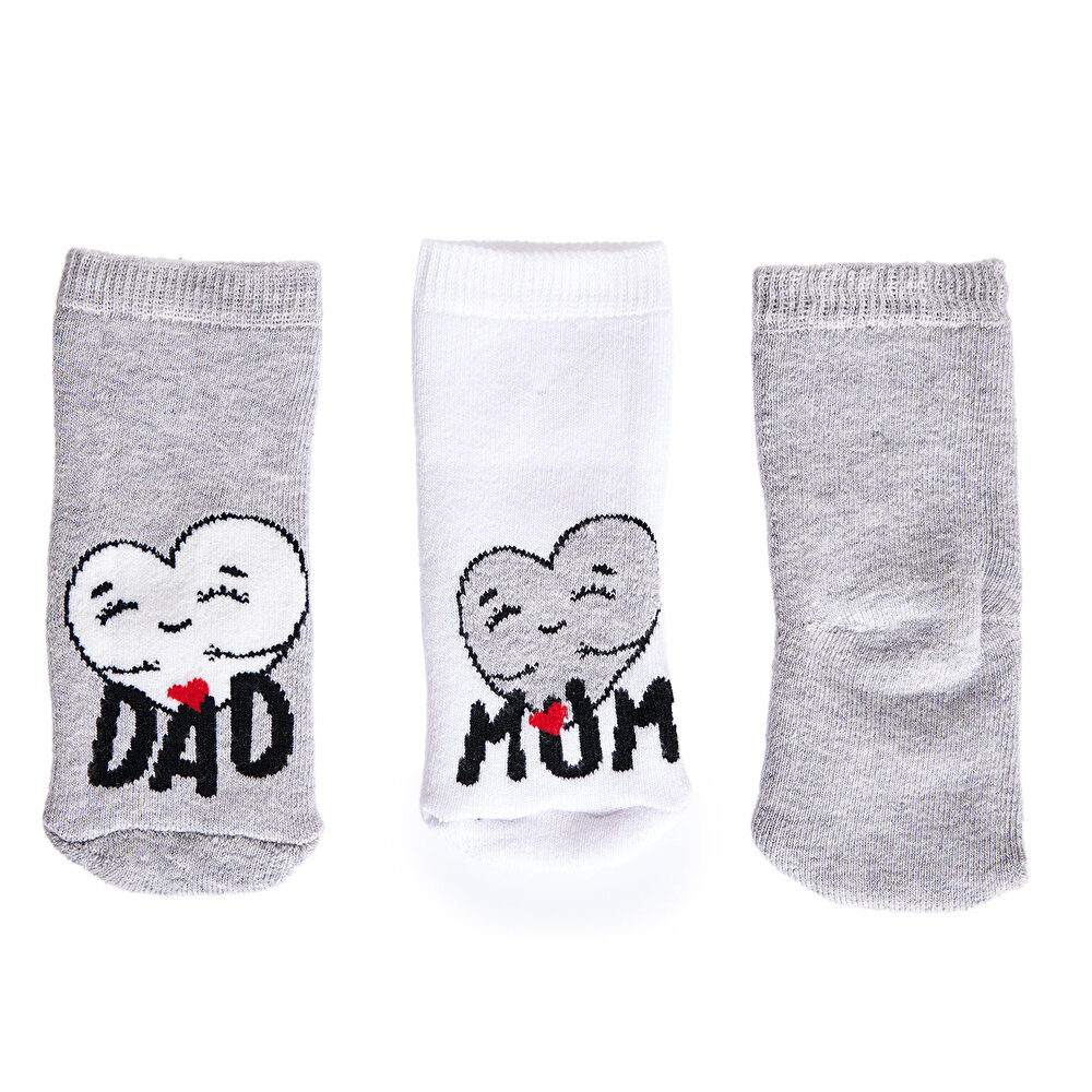 Unisex 3lü Havlu Çorap Unisex