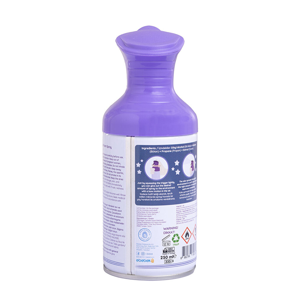 Sprey Bebek Lavanta Koku 250 ml