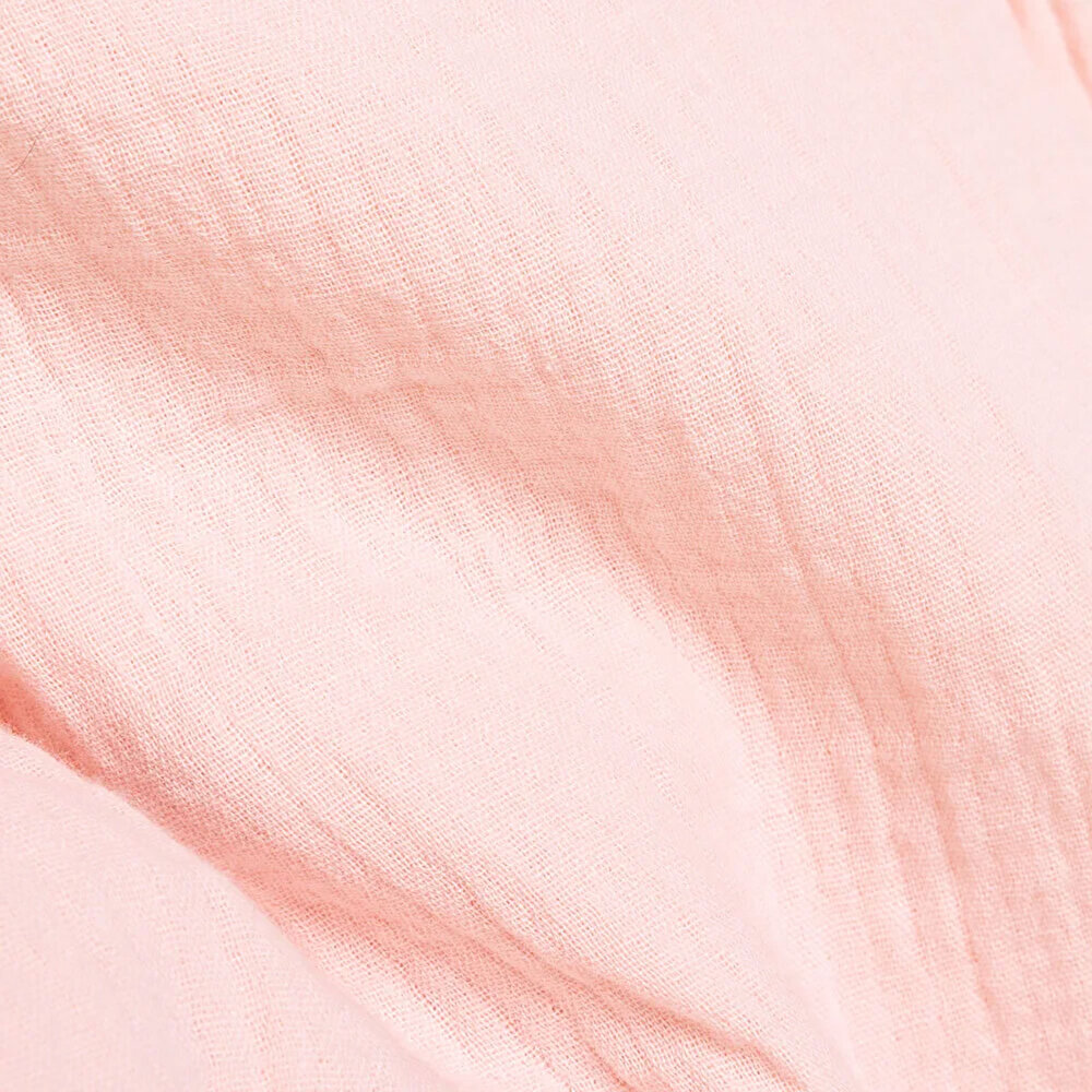 Yenidoğan Kız Müslin Kısa Tulum Kız Bebek