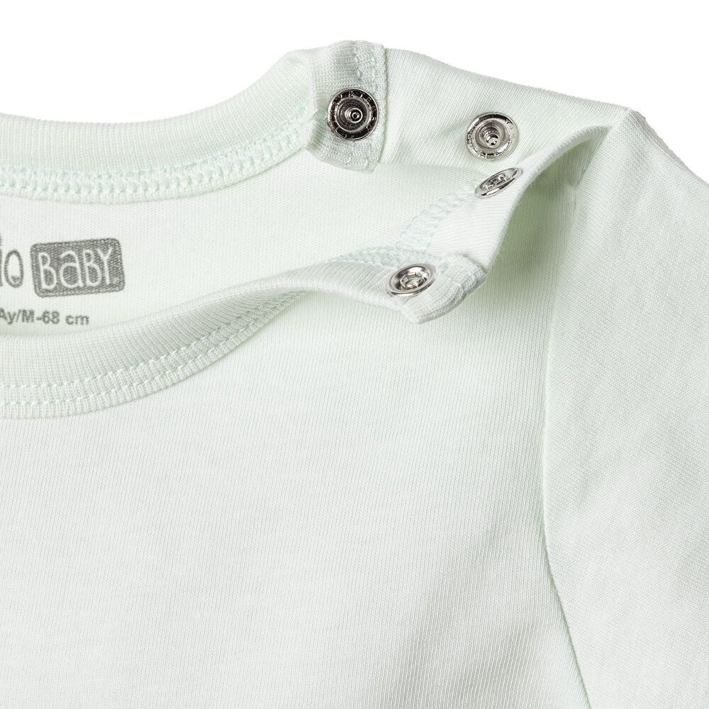 Yenidoğan Erkek 2li Kısa Tulum Erkek Bebek