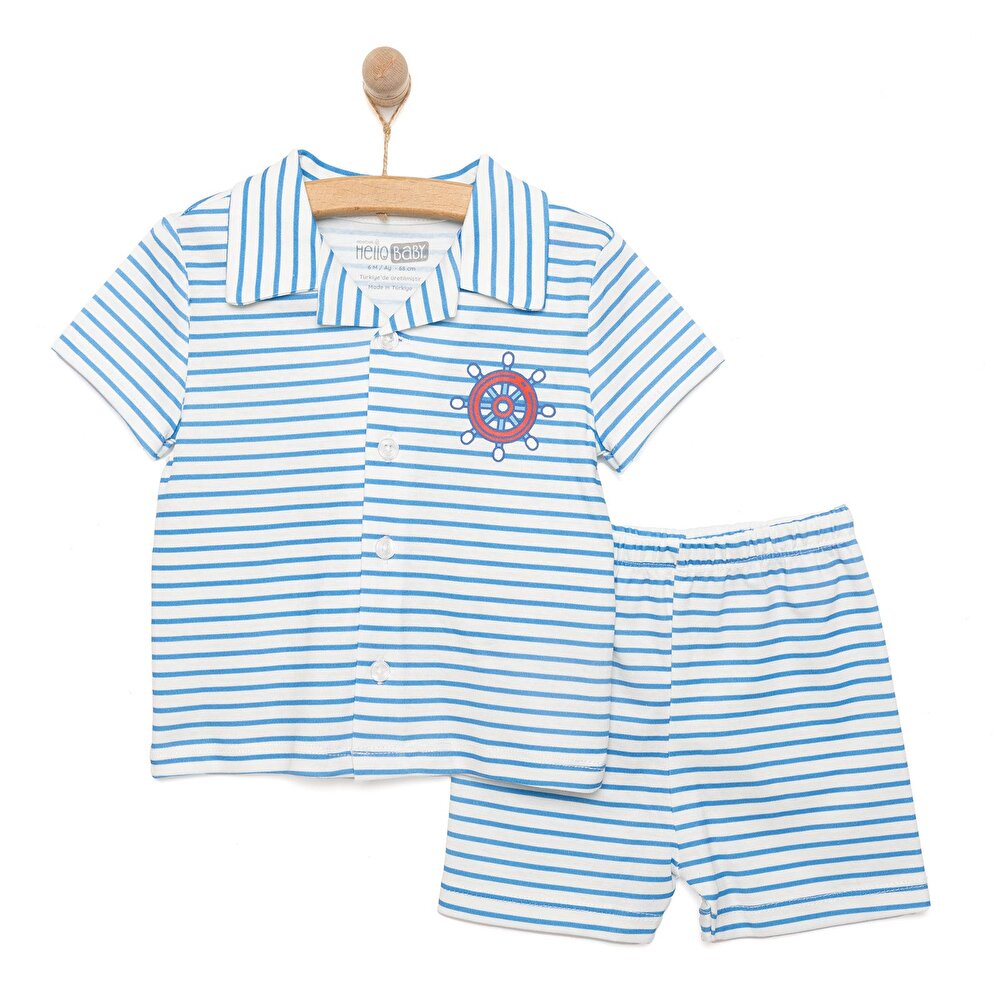 Erkek Kısa Kol Pijama Takımı Erkek Bebek
