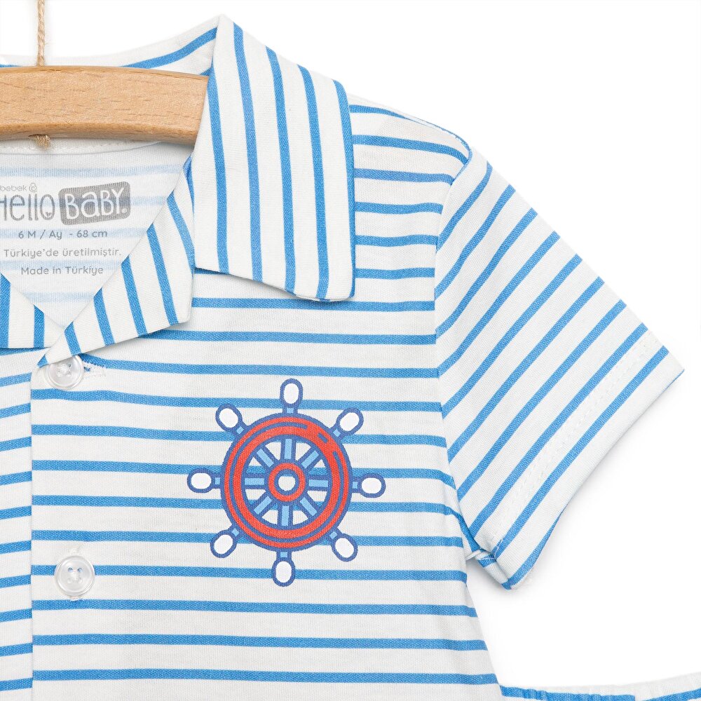 Erkek Kısa Kol Pijama Takımı Erkek Bebek