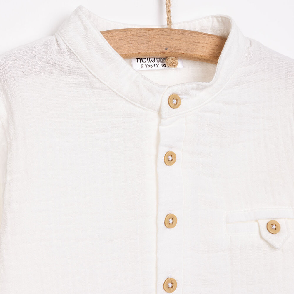 Little Sailor Erkek Gömlek Erkek Bebek