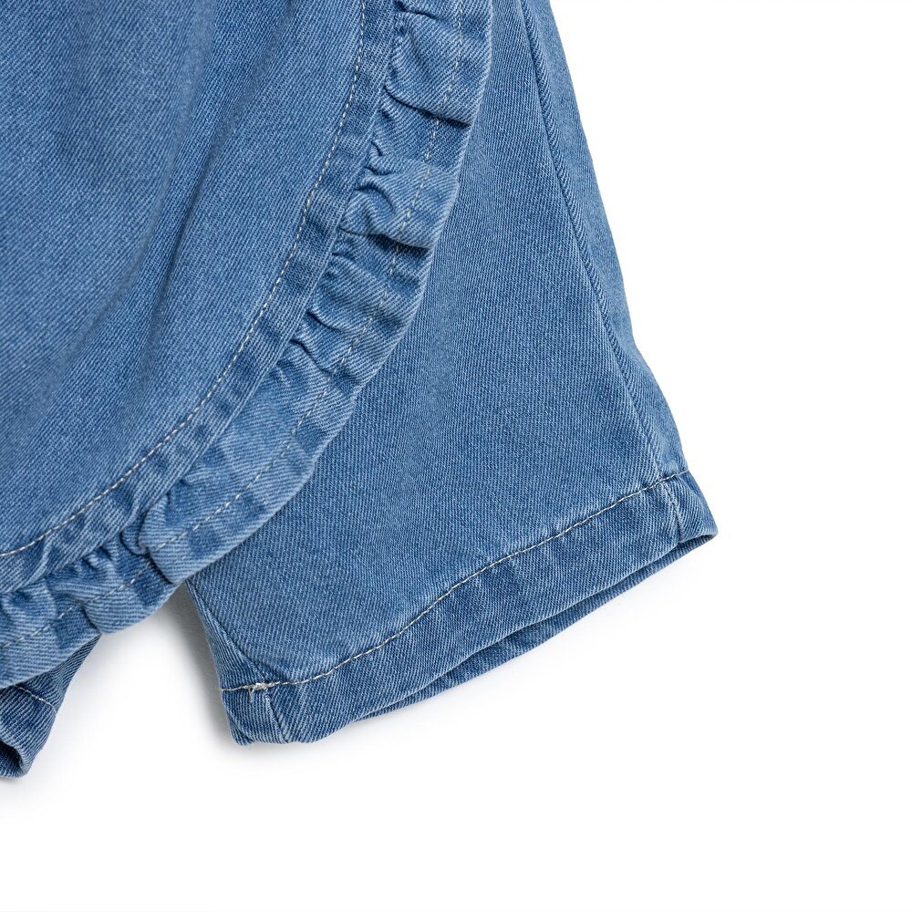 Spring Memories Kız Denim Şort Kız Bebek