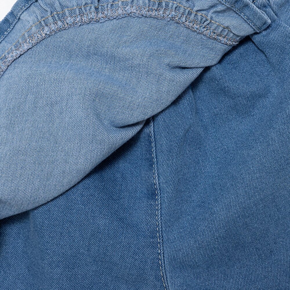 Spring Memories Kız Denim Şort Kız Bebek