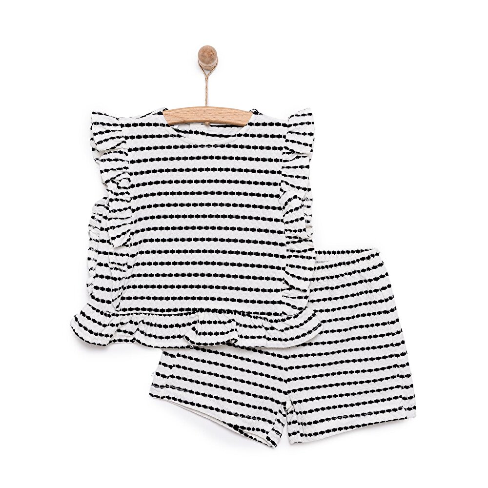 Rustik Kız Bluz-Şort Kız Bebek