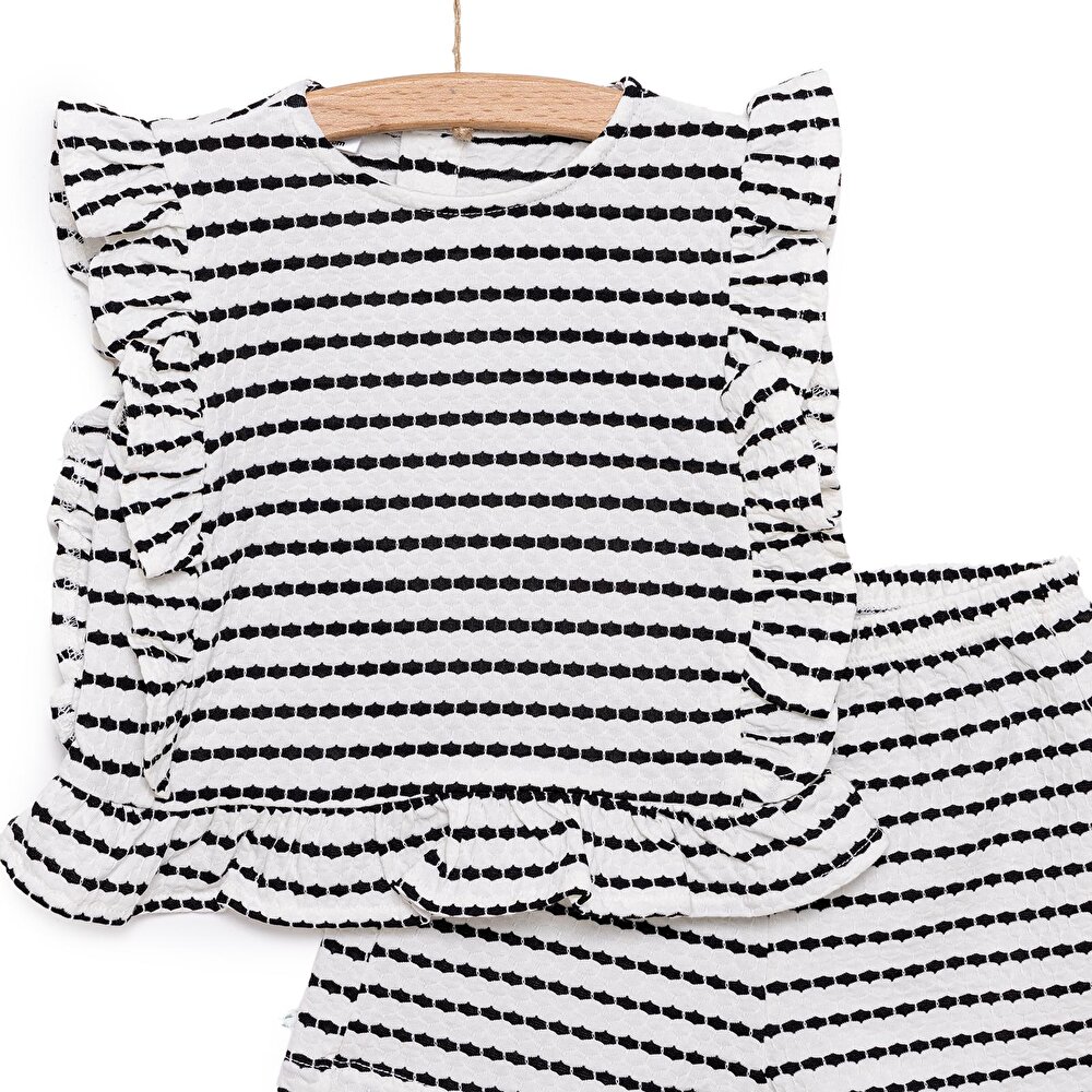 Rustik Kız Bluz-Şort Kız Bebek