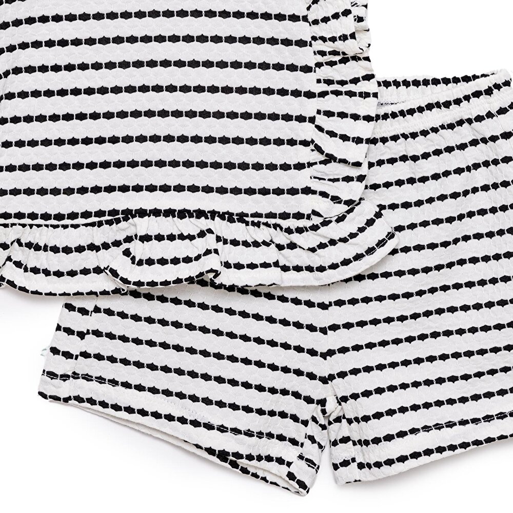 Rustik Kız Bluz-Şort Kız Bebek