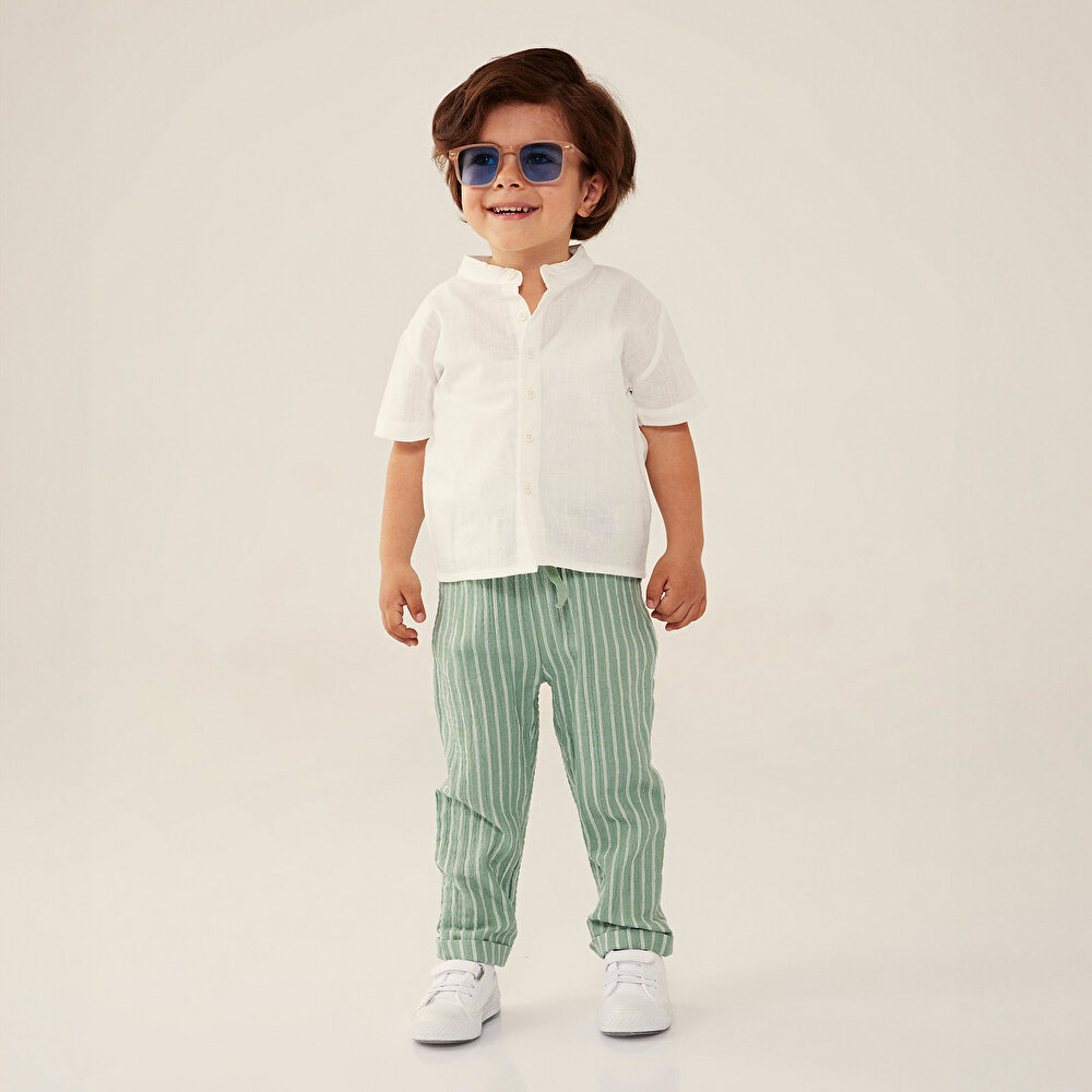 Tropic Summer Erkek Gömlek-Pantolon Erkek Bebek
