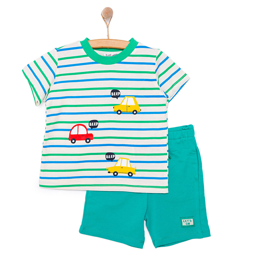 Cars&Roads Erkek Tshirt-Şort Erkek Bebek