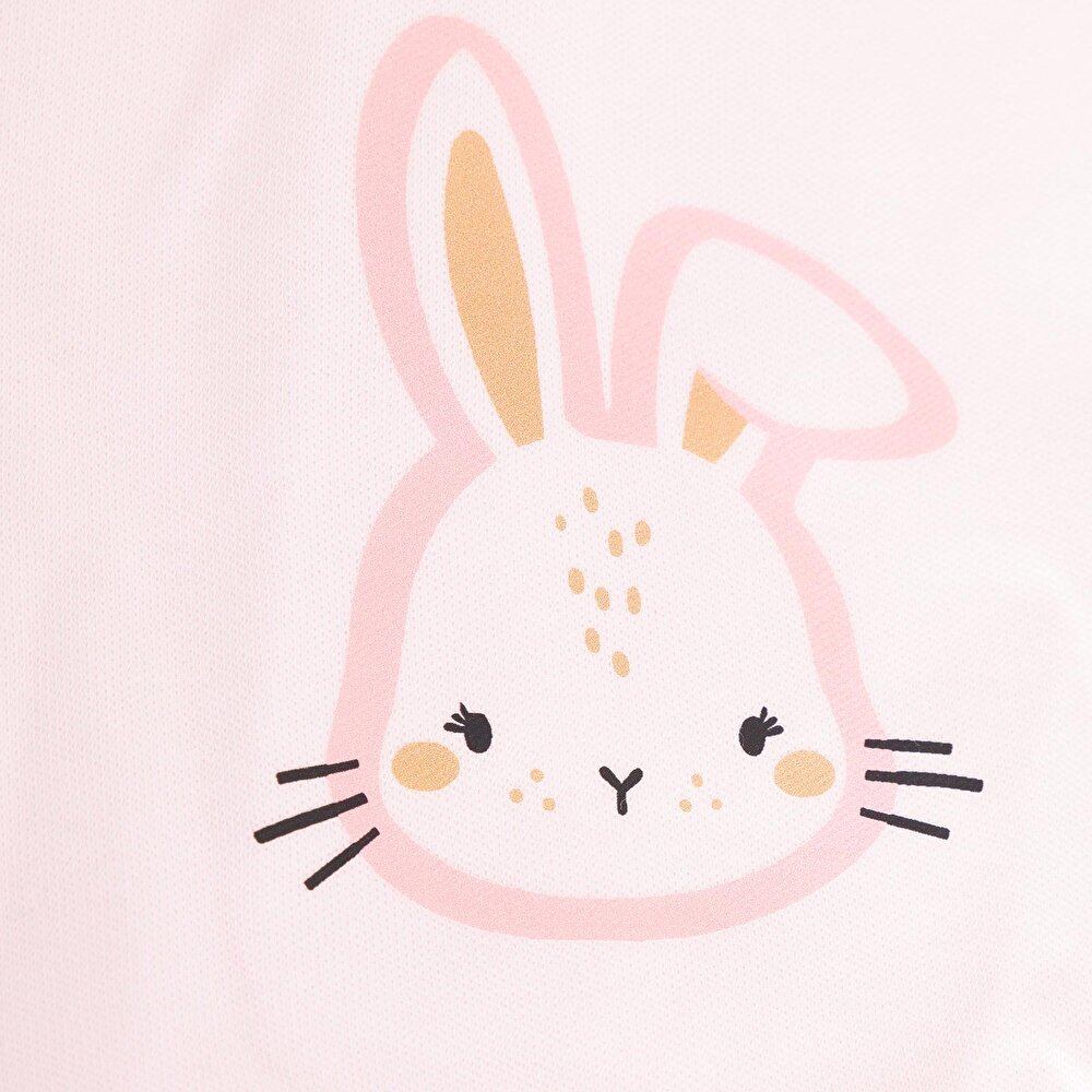 Tavşan Kız 2li Örme Bere Kız Bebek