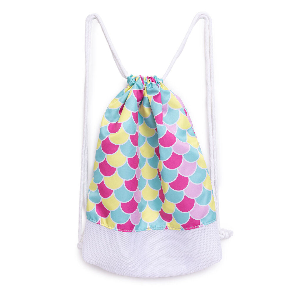 Kız Çocuk Plaj Çantası İpli