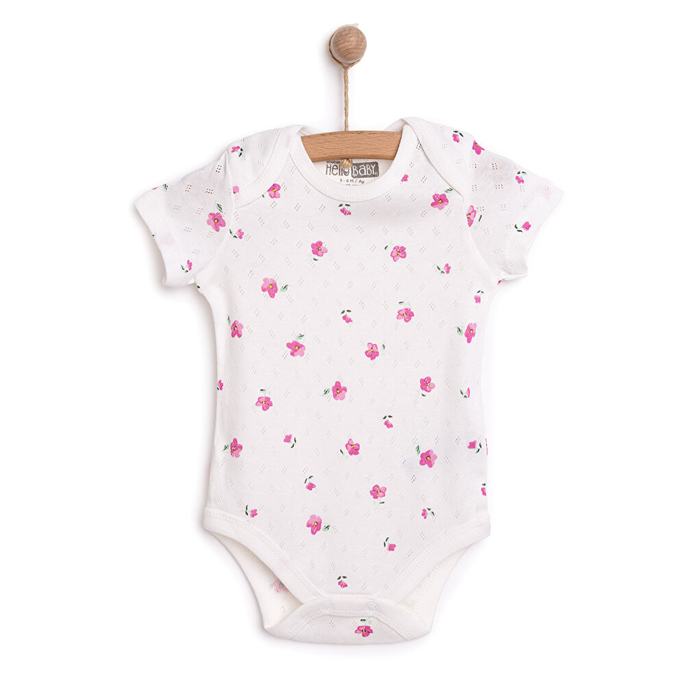 Jakarlı Kısa Kol Body