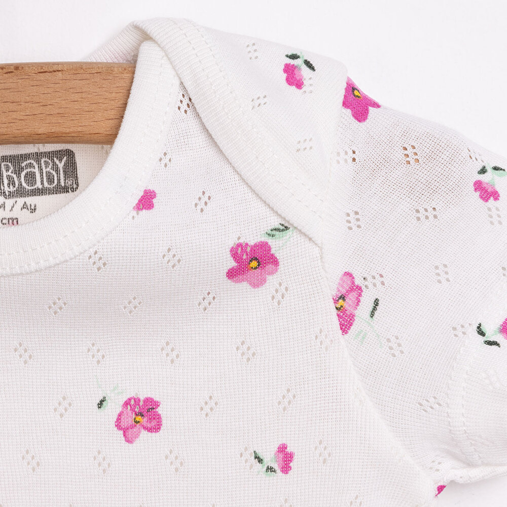 Jakarlı Kısa Kol Body