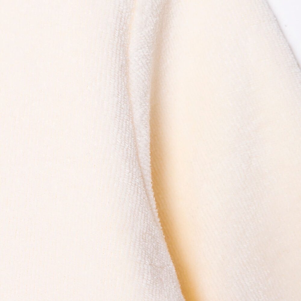 Kız Bebek Elbise Çıtçıtlı Bisiklet Yaka Uzun Kol