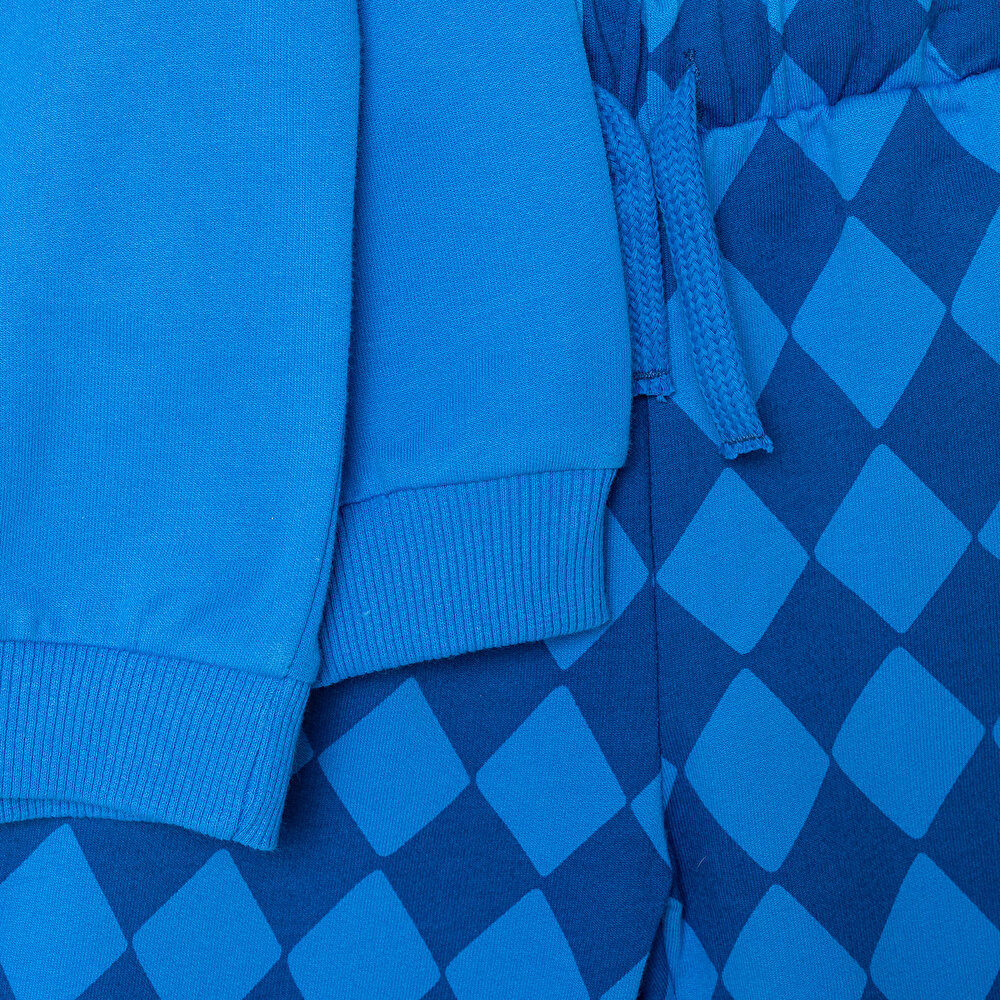 Erkek Bebek Circus Eşofman Takımı Şardonlu Bisiklet Yaka Uzun Kol Duble Paça