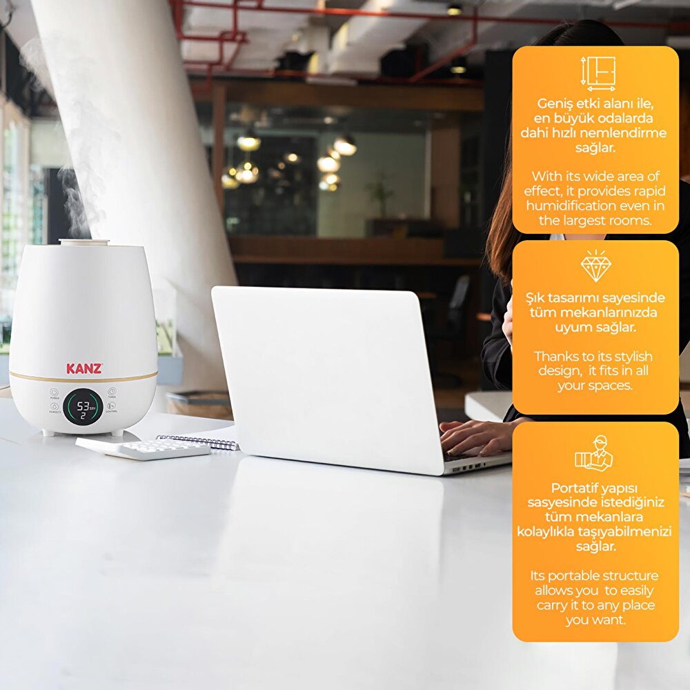 Dijital Üstten Doldurmalı Buhar Makinesi