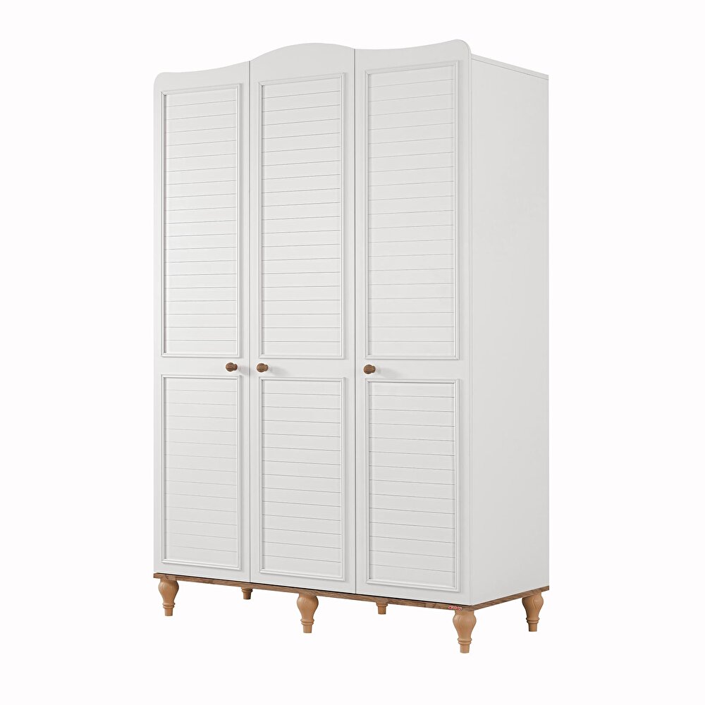 Line Natural 3 Kapılı Dolap