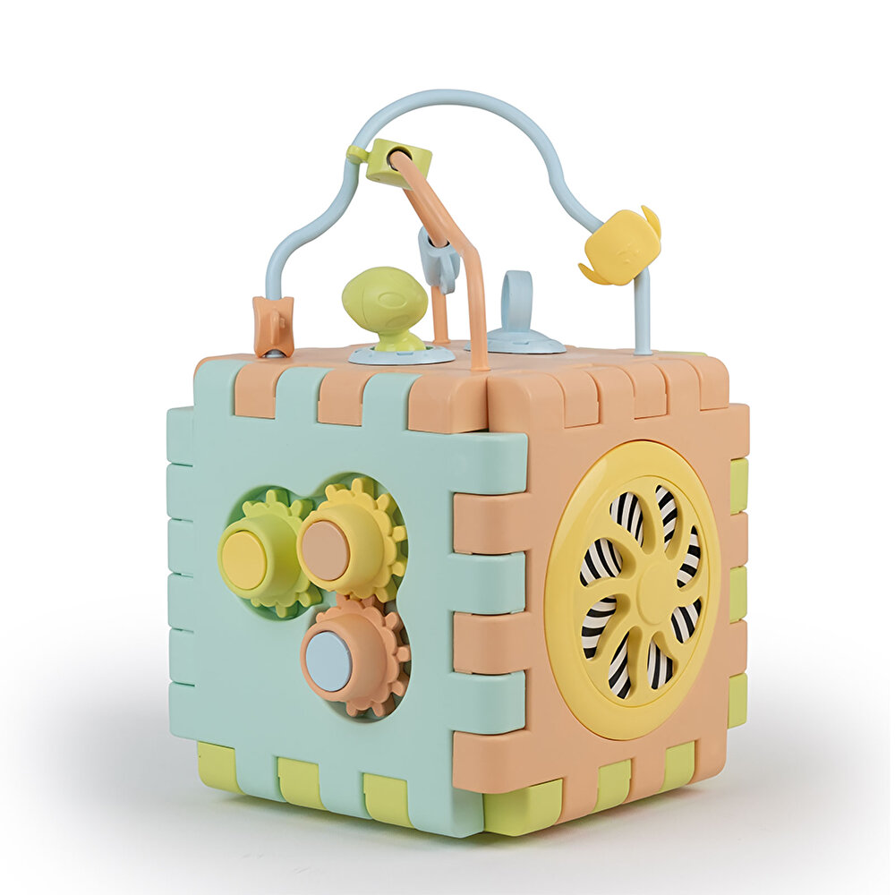 2 In 1 Eğitici Küp Ve Puzzle