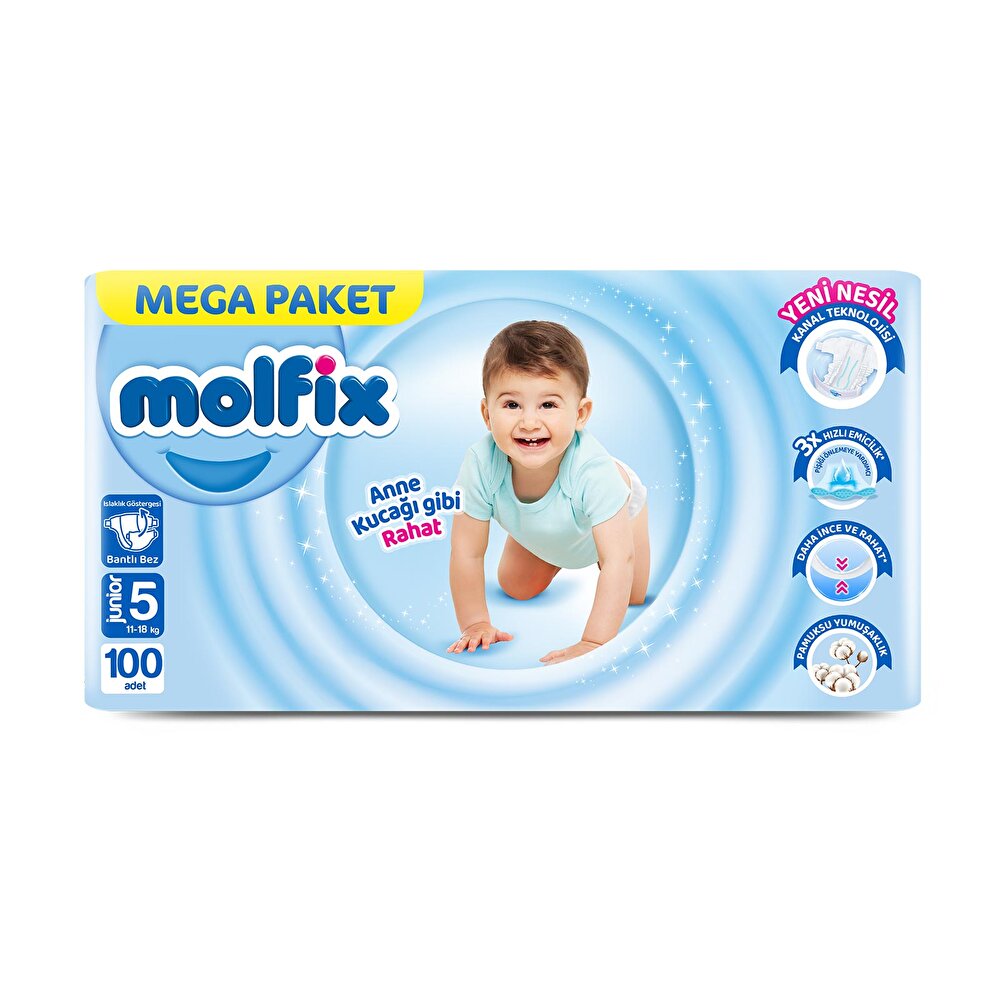 Molfıx Mega Paket 5 Beden 100 Adet