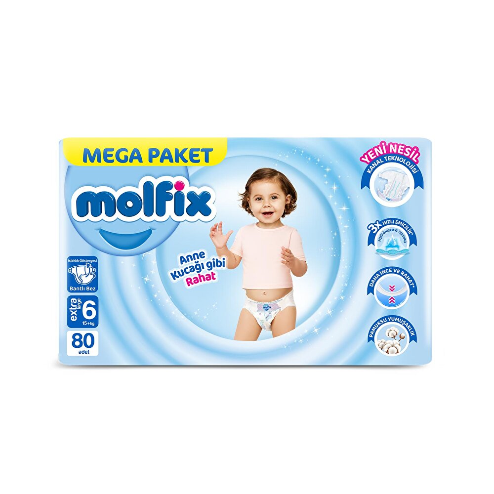 Molfıx Mega Paket 6 Beden 80 Adet