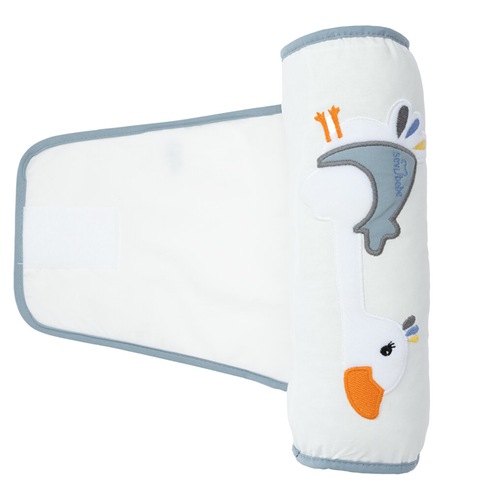 Nakışlı Bebek Güvenli Uyku Yan Yatış Yastığı