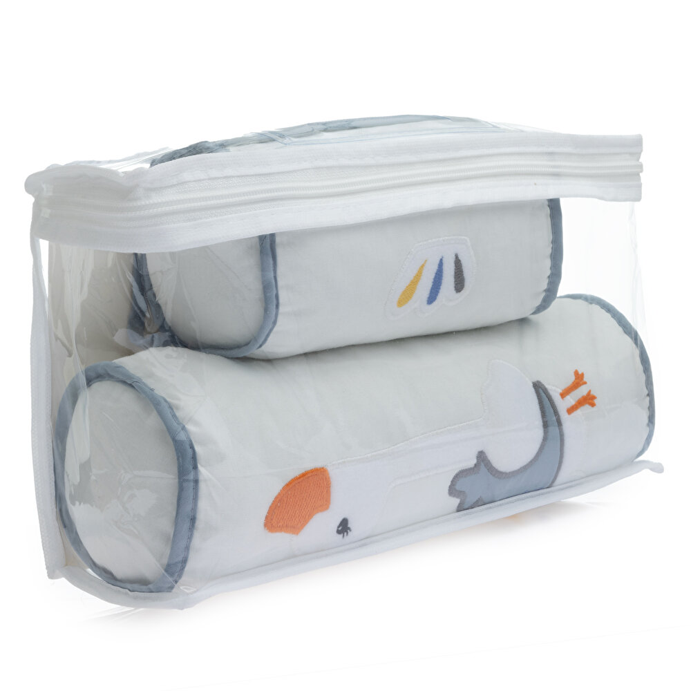 Nakışlı Bebek Güvenli Uyku Yan Yatış Yastığı