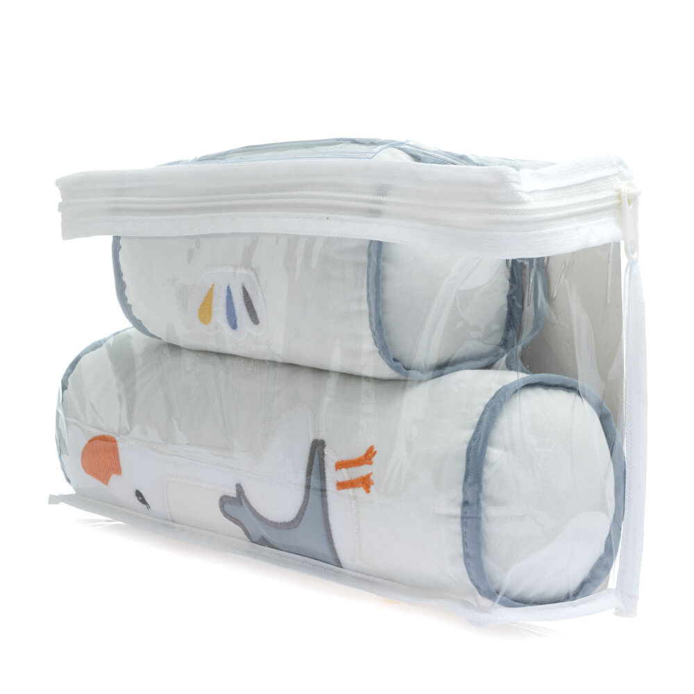 Nakışlı Bebek Güvenli Uyku Yan Yatış Yastığı