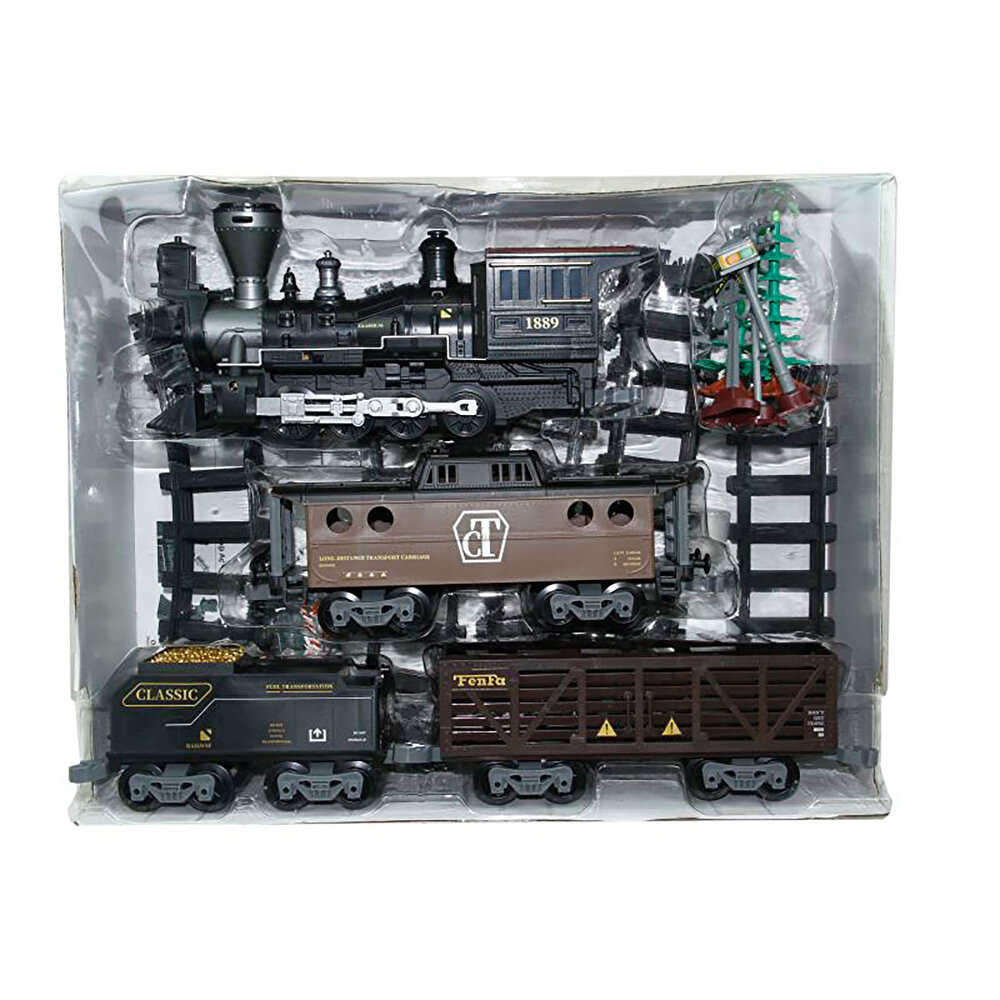 Işıklı ve Sesli Classic Buharlı Tren