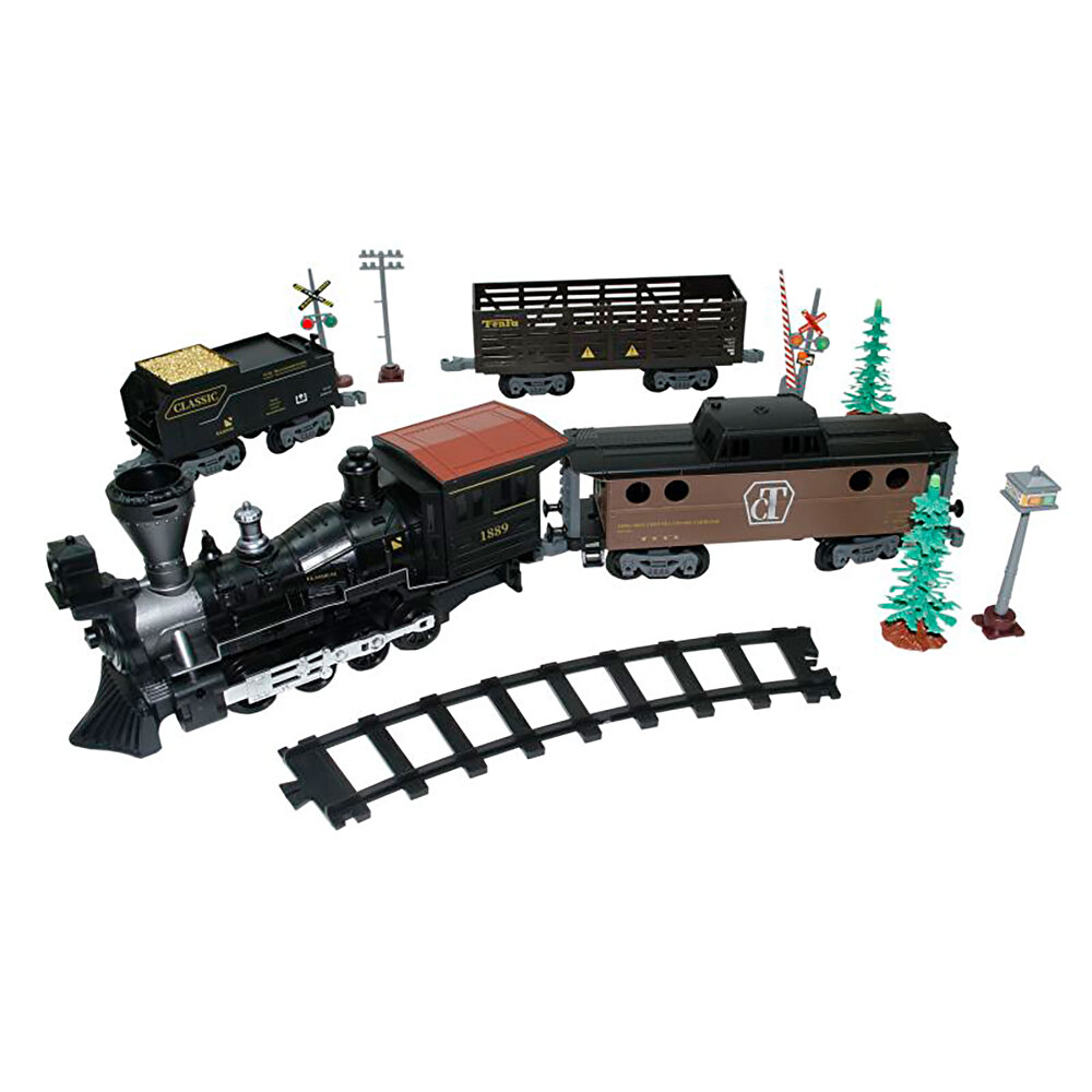 Işıklı ve Sesli Classic Buharlı Tren