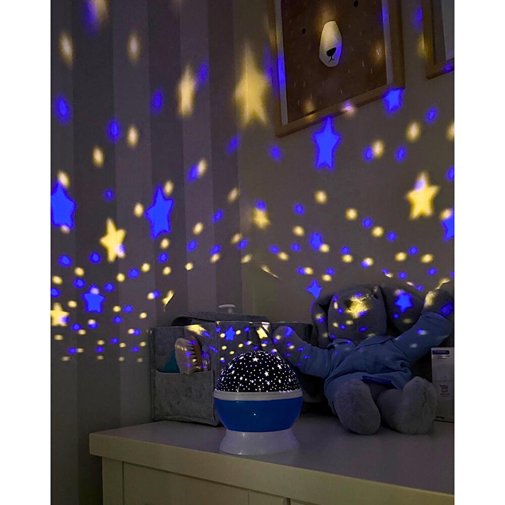Projeksiyon Gökyüzü Gece Lambası