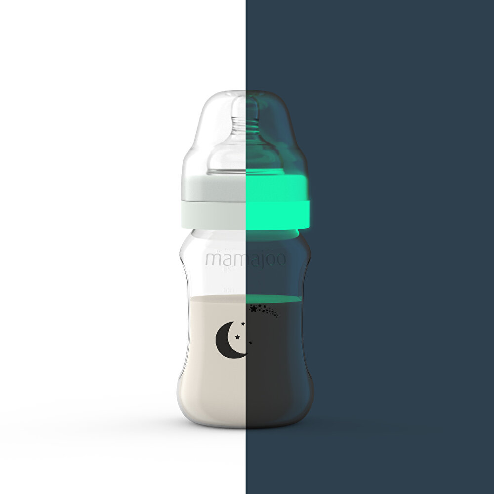 Karanlıkta Parlayan Orta Akış Antikolik PP Biberon 270 ml