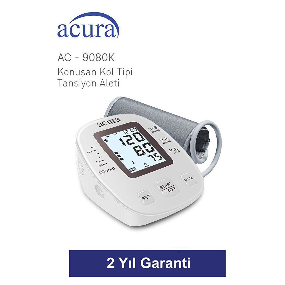 AC-9080K Konuşan Kol Tipi Tansiyon Aleti