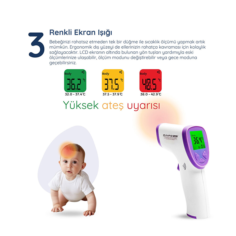 HNK-TB-01 Temassız Kızılötesi Ateş Ölçer