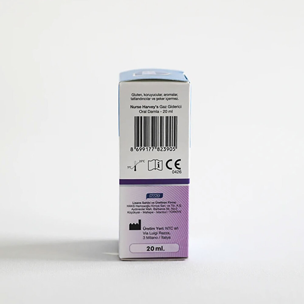 Bitkisel Gaz Giderici Damla 20 ml