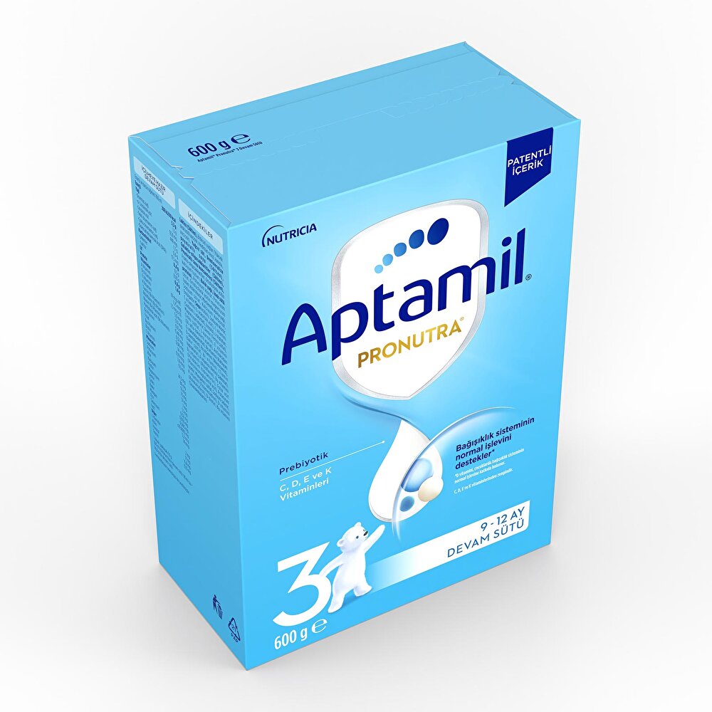3 Pronutra Bebek Çocuk Sütü 600 gr.