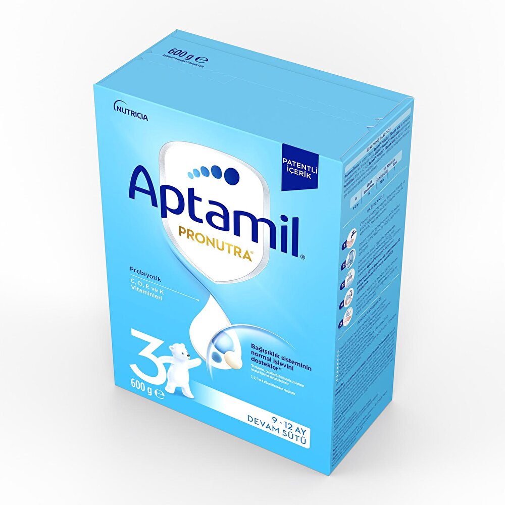 3 Pronutra Bebek Çocuk Sütü 600 gr.