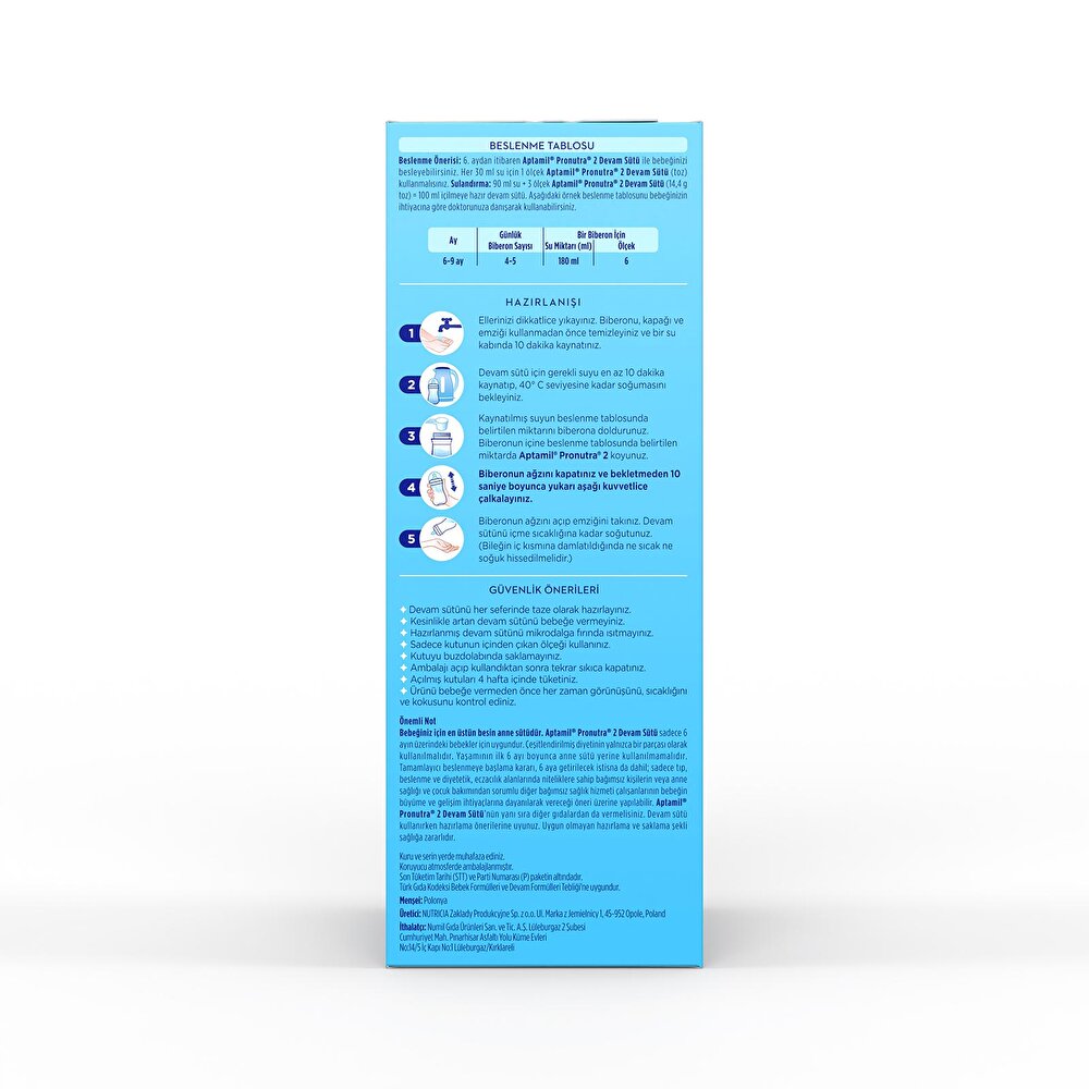 2 Pronutra Çocuk Devam Sütü 600gr