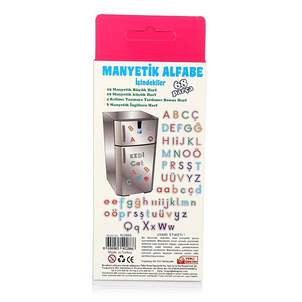 Manyetik Alfabe Türkçe - İngilizce