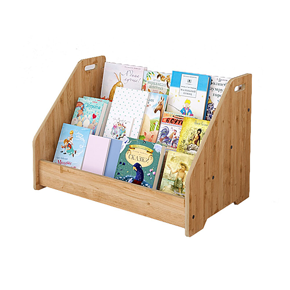 Anka Ahşap Montessori Yer Kitaplığı Naturel