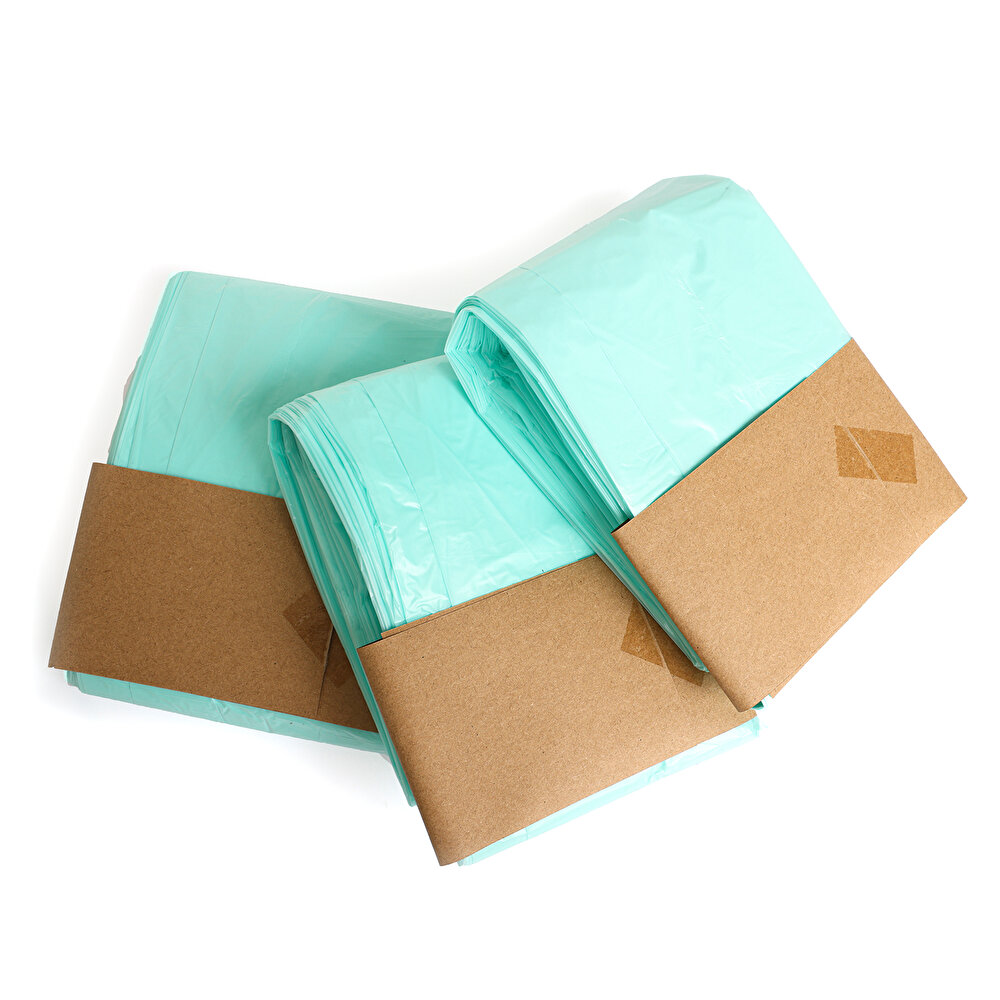 3 X 495 Adet Kirli Bebek Bezi Kapasiteli Çöp Poşeti