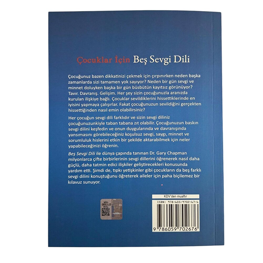 Çocuklar İçin Beş Sevgi Dili