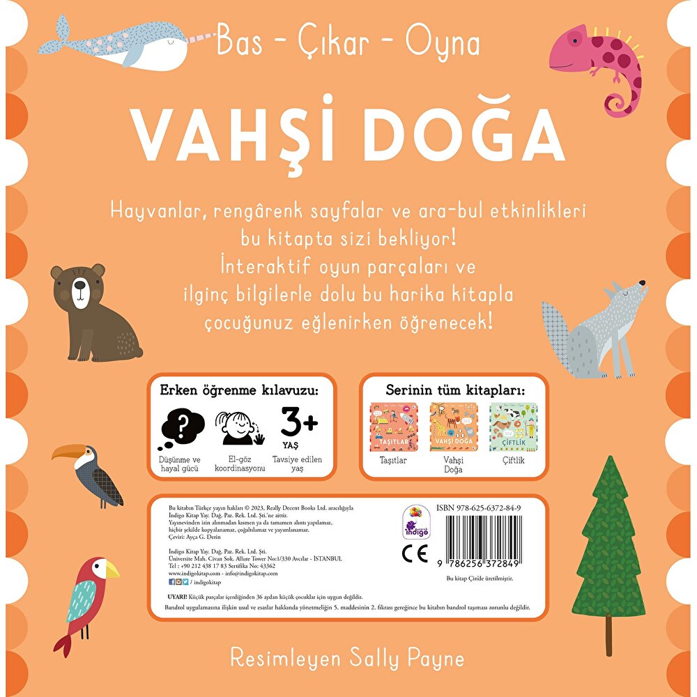Bas – Çıkar – Oyna Vahşi Hayvanlar