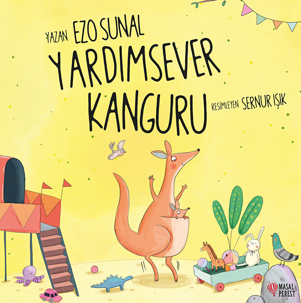 Yardımsever Kanguru Bebek Masal Kitabı Ezo Sunal