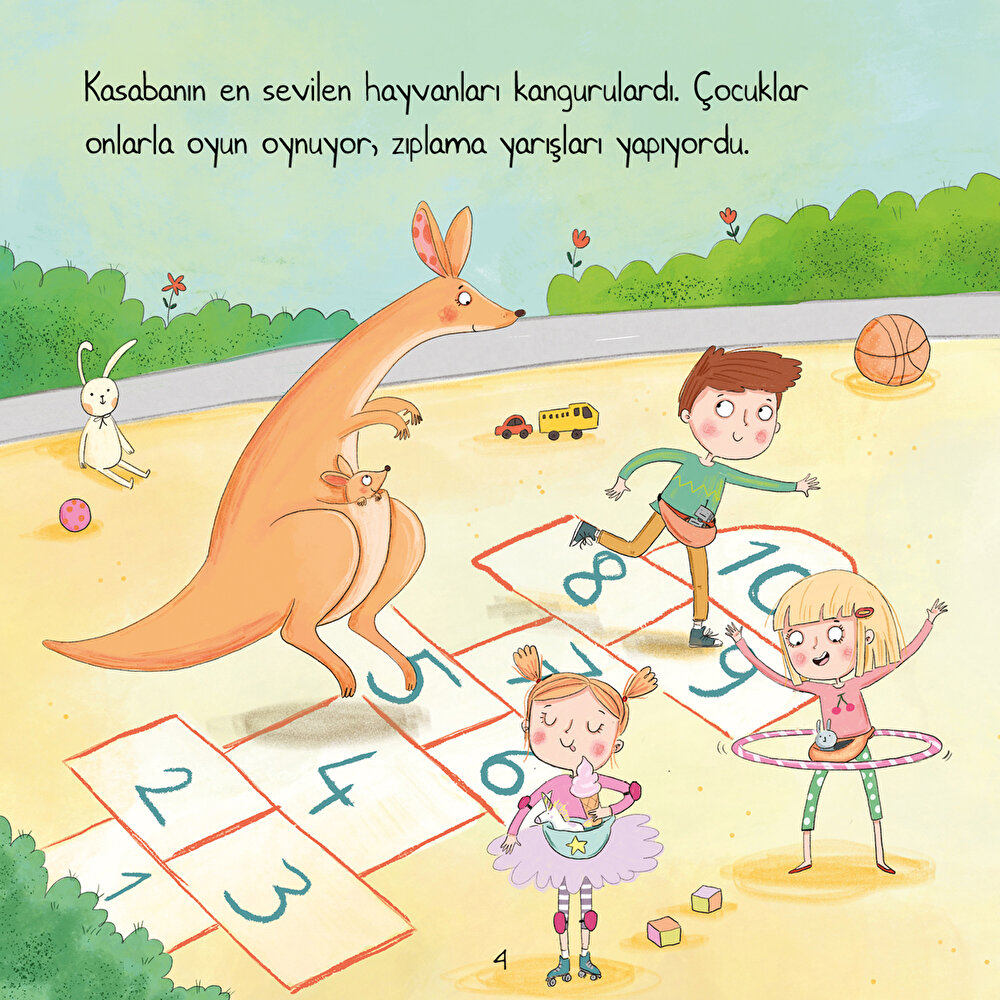 Yardımsever Kanguru Bebek Masal Kitabı Ezo Sunal